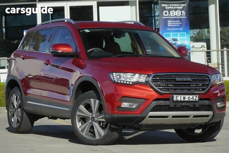 Red 2020 Haval H6 Wagon Lux