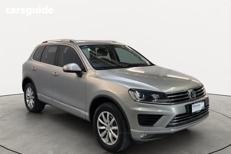 Silver 2015 Volkswagen Touareg Wagon 150 Tdi Element