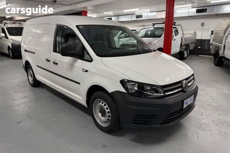 White 2019 Volkswagen Caddy Van Maxi Tdi250