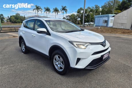 White 2016 Toyota RAV4 Wagon Gx (2Wd)