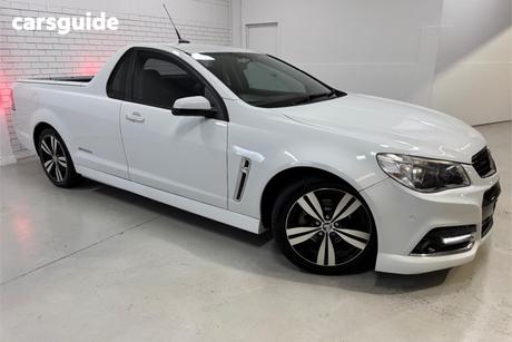White 2014 Holden UTE Utility Sv6 Storm