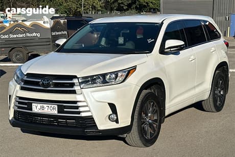White 2019 Toyota Kluger Wagon Gx (4X2)