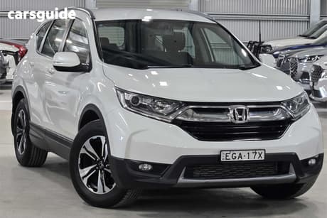 White 2019 Honda CR-V Wagon Vti (2Wd)