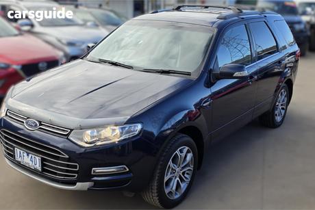 Blue 2013 Ford Territory Wagon Titanium (Rwd)