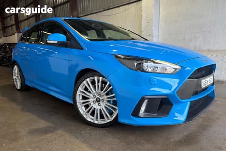 Blue 2016 Ford Focus Hatchback Rs