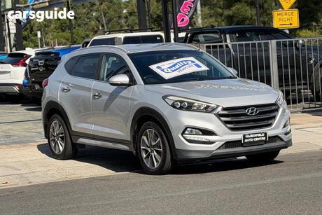 Silver 2018 Hyundai Tucson Wagon Elite R-Series (Awd)