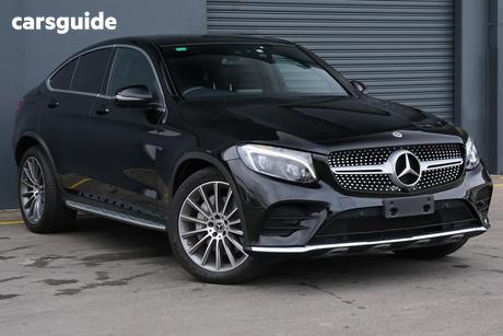 Black 2017 Mercedes-Benz GLC220 Coupe D