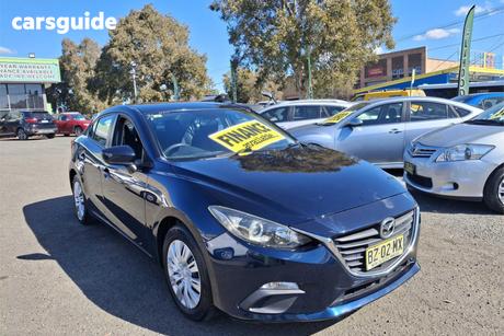 Blue 2014 Mazda 3 Sedan Neo