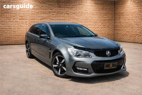 Grey 2016 Holden Commodore Sportswagon Sv6 Black Pack