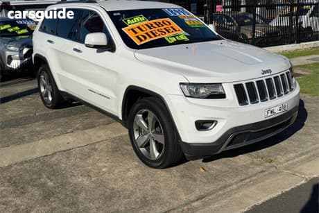 White 2015 Jeep Grand Cherokee Wagon Limited (4X4)