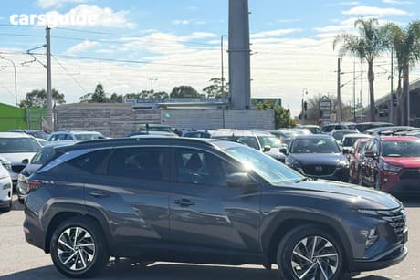 Grey 2023 Hyundai Tucson Wagon Elite (Awd)