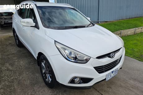 White 2015 Hyundai IX35 Wagon Se (Fwd)