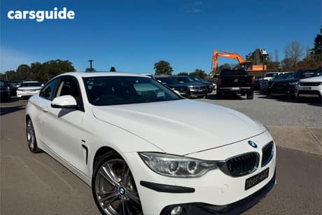 White 2014 BMW 420I Coupe Sport Line