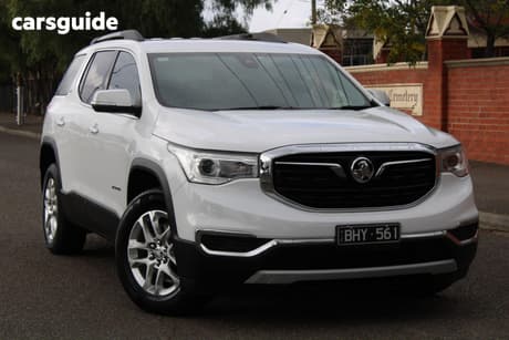 White 2019 Holden Acadia Wagon Lt (2Wd)