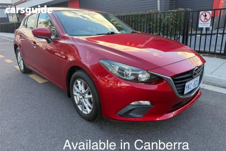 Red 2014 Mazda 3 Hatchback Touring