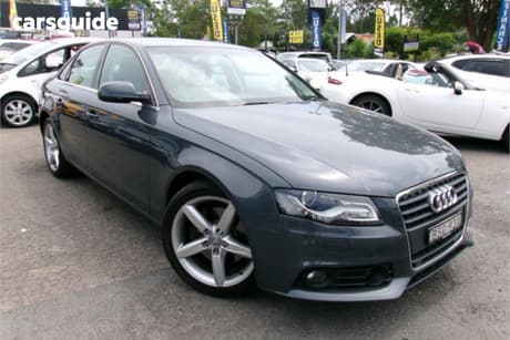 Grey 2010 Audi A4 Sedan 2.7 Tdi