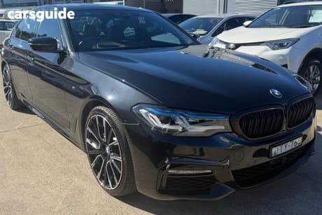 Black 2018 BMW 530I Sedan M Sport