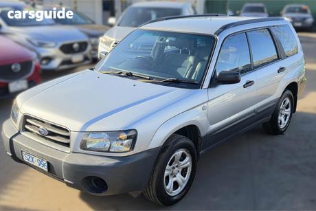 Silver 2004 Subaru Forester Wagon X