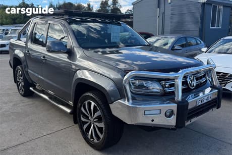 Grey 2018 Volkswagen Amarok Dual Cab Utility V6 Tdi 550 Ultimate
