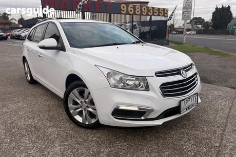 White 2016 Holden Cruze Sportswagon Cd