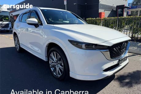 White 2022 Mazda CX-5 Wagon Akera Turbo (Awd)