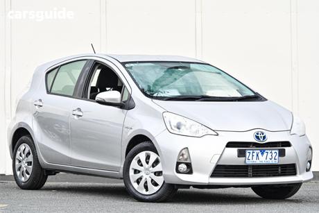 Silver 2012 Toyota Prius C Hatchback Hybrid
