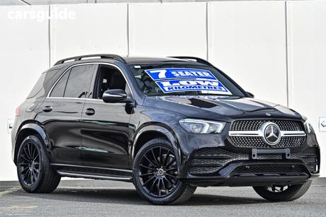 Black 2021 Mercedes-Benz GLE450 Wagon 4Matic (Hybrid)