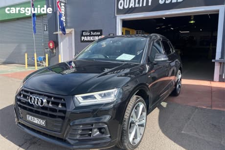 Black 2019 Audi Q5 Wagon 45 Tfsi Sport Black Edition