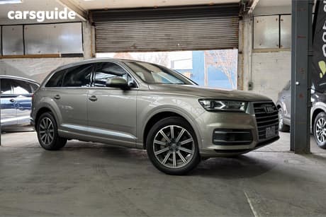 Gold 2016 Audi Q7 Wagon 3.0 Tdi Quattro (160Kw)