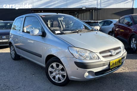 Silver 2007 Hyundai Getz Hatch S