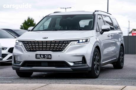 Silver 2021 Kia Carnival Wagon Platinum