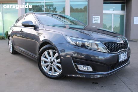 Grey 2014 Kia Optima Sedan Si