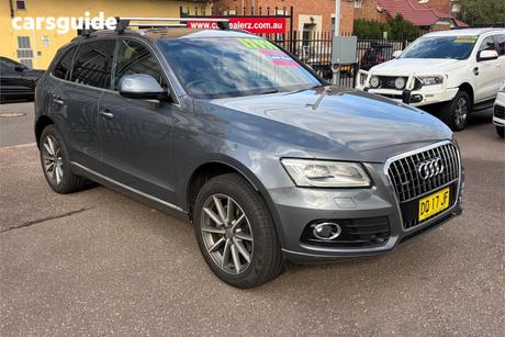 Grey 2016 Audi Q5 Wagon 2.0 Tdi Quattro