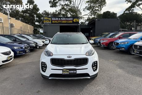 White 2016 Kia Sportage Wagon Gt-Line (Awd)