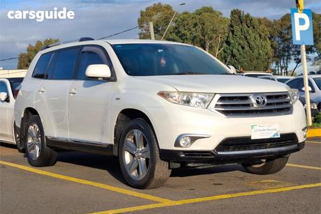 White 2012 Toyota Kluger Wagon Kx-S (4X4)