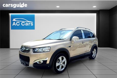 Beige 2011 Holden Captiva Wagon 7 Lx (4X4)