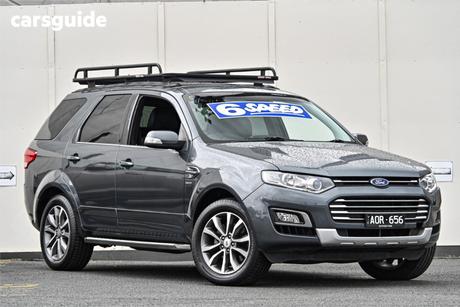 Grey 2016 Ford Territory Wagon Titanium (4X4)
