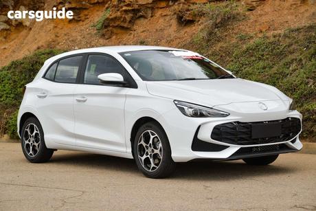 White 2026 MG MG3 Hatchback Excite