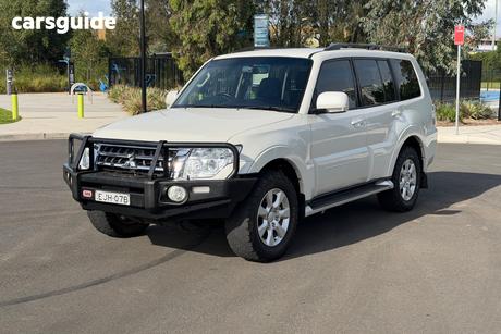 White 2020 Mitsubishi Pajero Wagon Glx (4X4) 7 Seat