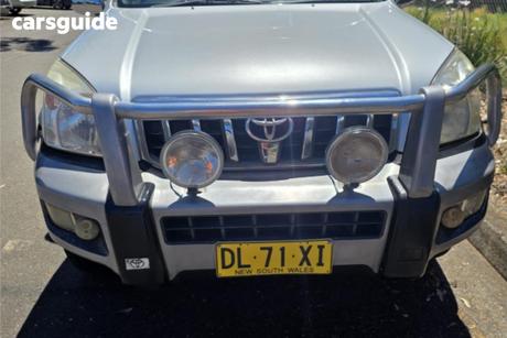 Silver 2003 Toyota Landcruiser Prado SUV GXL 4X4