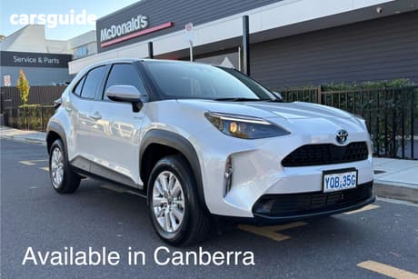White 2023 Toyota Yaris Cross Wagon Gx Hybrid
