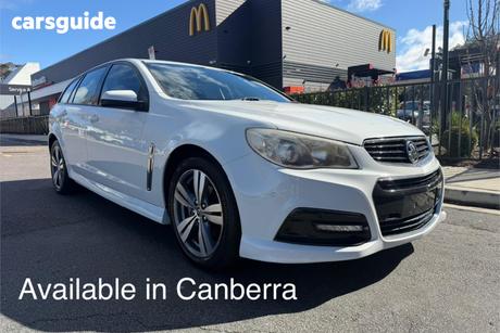 White 2014 Holden Commodore Sportswagon Sv6