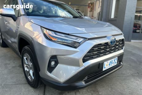 Silver 2024 Toyota RAV4 Wagon Gx (2Wd) Hybrid