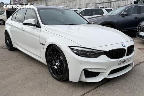White 2018 BMW M3 Sedan