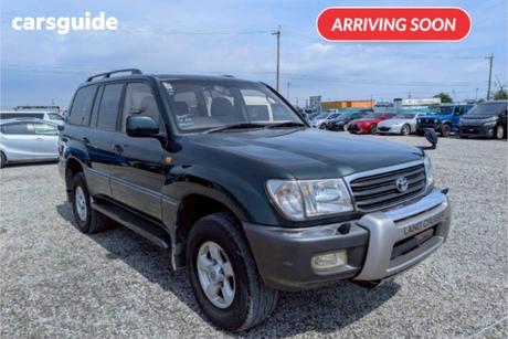Green 1998 Toyota Landcruiser SUV VX LIMITED G-SELECTION 4WD