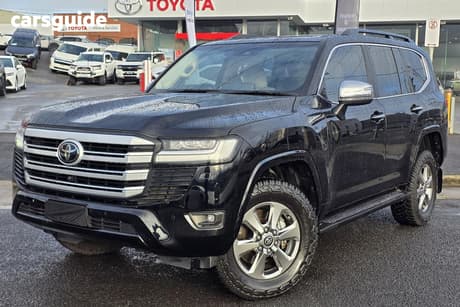 Black 2022 Toyota Landcruiser Wagon Lc300 Sahara (4X4)