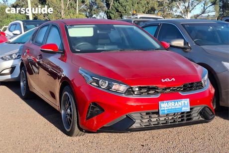 Red 2021 Kia Cerato Hatchback S