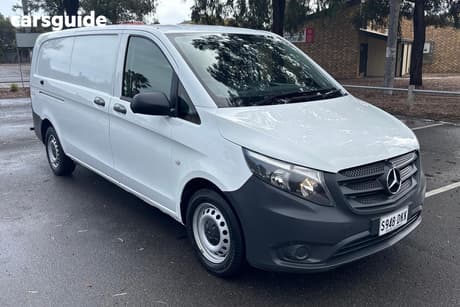 White 2020 Mercedes-Benz Vito Van 114 Cdi Lwb