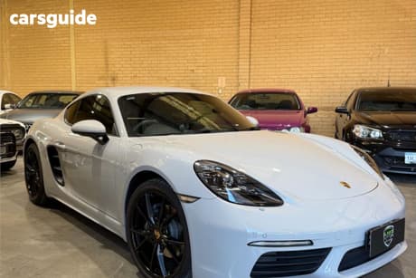 White 2023 Porsche 718 Coupe Cayman