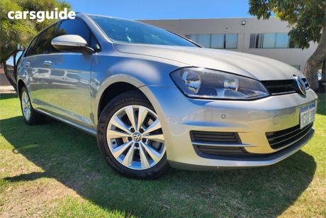 Grey 2014 Volkswagen Golf Wagon 90 Tsi Comfortline